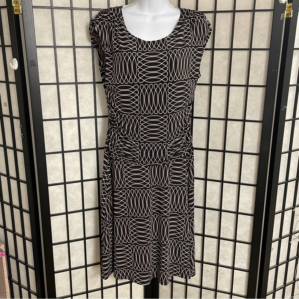 Enfocus ladies geometric print dress size 14